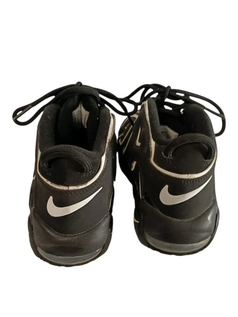 Nike Air More Uptempo Low Black Scottie Pippen DA8574-002 Size 13.5C Black Shoes